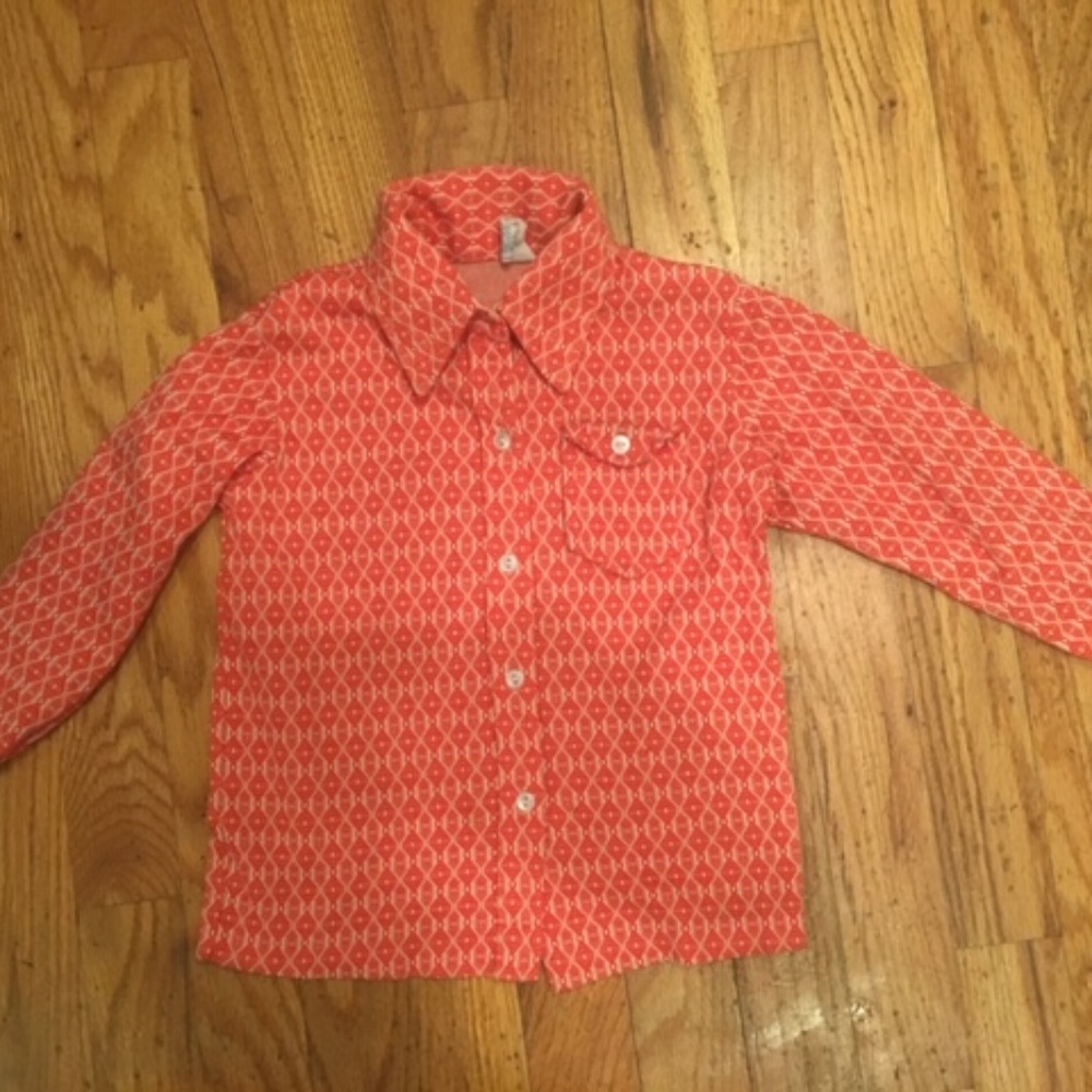 Vintage, Girls Button Down Shirt